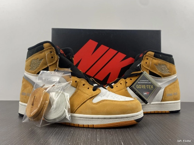DB2889-700 Light Jordan High 1 Curry Element Gore-Tex 0627